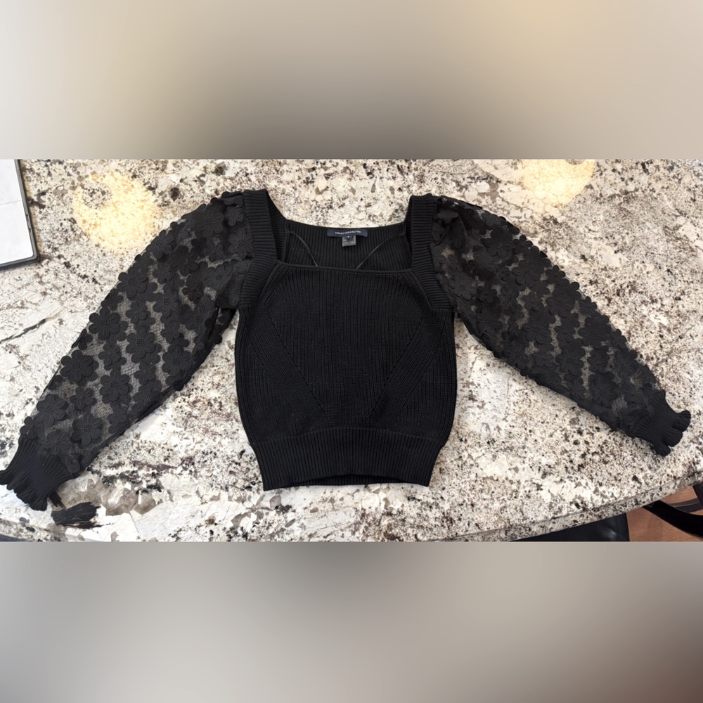 French Connection Black Sweater 
NWOT